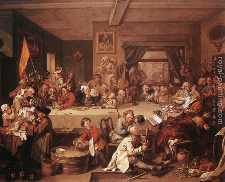 William Hogarth : An Election Entertainment William Hogarth : An Election Entertainment